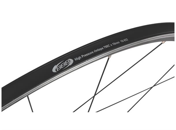 BBB Rimtape BTI-92 Felgbånd 28" 16-25mm, 28"/622mm, Nylon, Par 